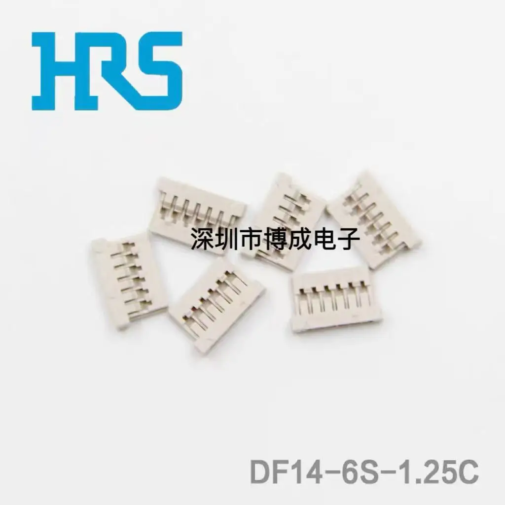 

10-100 шт. DF14-6S-1,25C разъем HRS 1,25 мм 1x6P 100% новый оригинал
