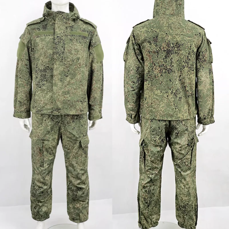 

Реплика российского боевого костюма ВКБО lv5 с цифровым камуфляжем, тактический комплект для стрельбы из пистолета-пулемета, EMR