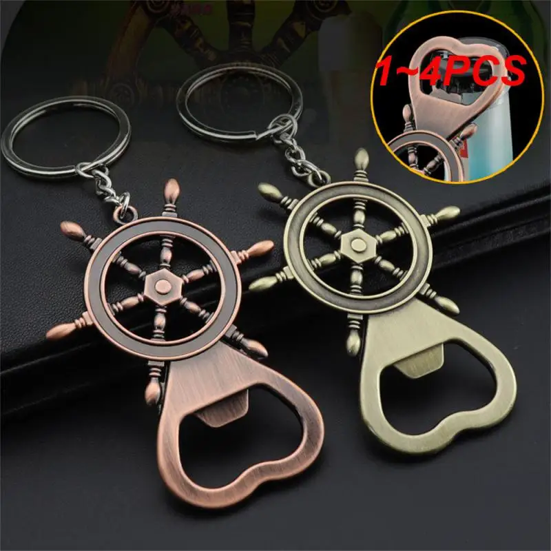 

1~4PCS Household The Party Polishing Mini Durable Vintage Tool Manual Multifunction Luster Bottle Opener Zinc Alloy Comfortable