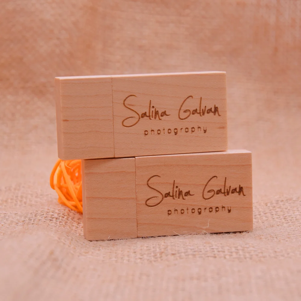 50 قطعة مجموعة مجانية شخصية التخصيص USB 3.0 محرك فلاش خشبي بندريف 4 جيجابايت 8 جيجابايت 16 جيجابايت 32 جيجابايت 64 جيجابايت 128 جيجابايت هدية الزفاف U القرص