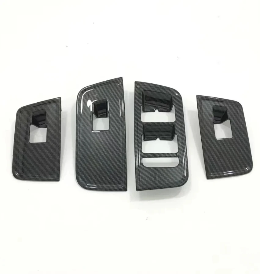 Inner Door Handle Decoration Trim Armrest Window Switch Control Protection For MG 6 2020-2021 MG6 Interior Accessories