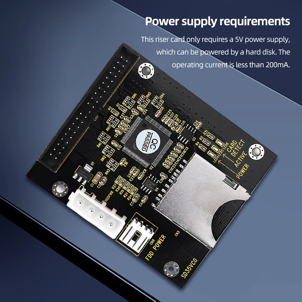 

SD к 3,5-дюймовому IDE SSD-карту памяти 44-контактный разъем SD на 2,5-дюймовый IDE 44-контактный разъем карты расширения памяти для портативного планшета