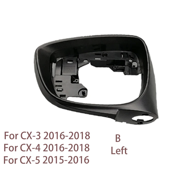 Car Accessories Side Mirror Lower Cover Rearview Mirror Housing Frame Turn Signal For Mazda CX-3 CX-4 CX-5 2015 2016 2017 2018