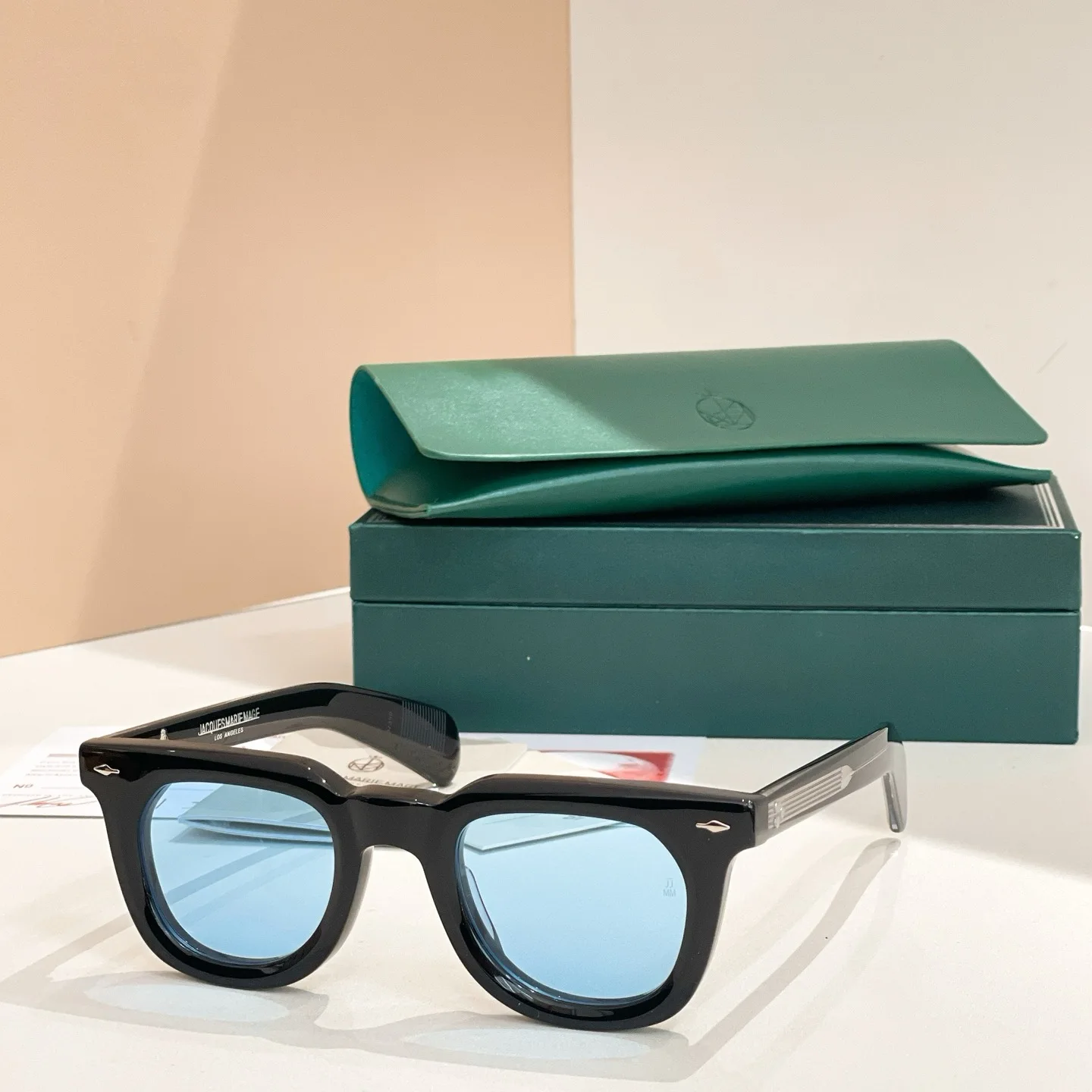 جاك ماري ماج Uv400 خلات Steampunk النظارات الشمسية للجنسين مربع السلحفاة نظارات الموضة الكلاسيكية الرجعية نظارات مصممين