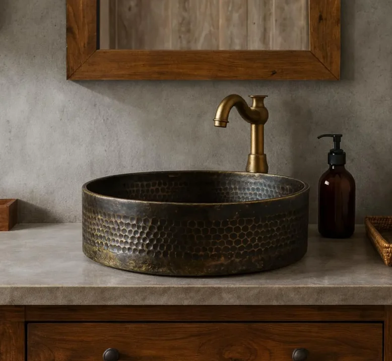 

Superior Quality Customized Size Brass Sink Handmade Bathroom Kitchen Sink Without Faucet For Wholesale Supplier Bulk Supplies