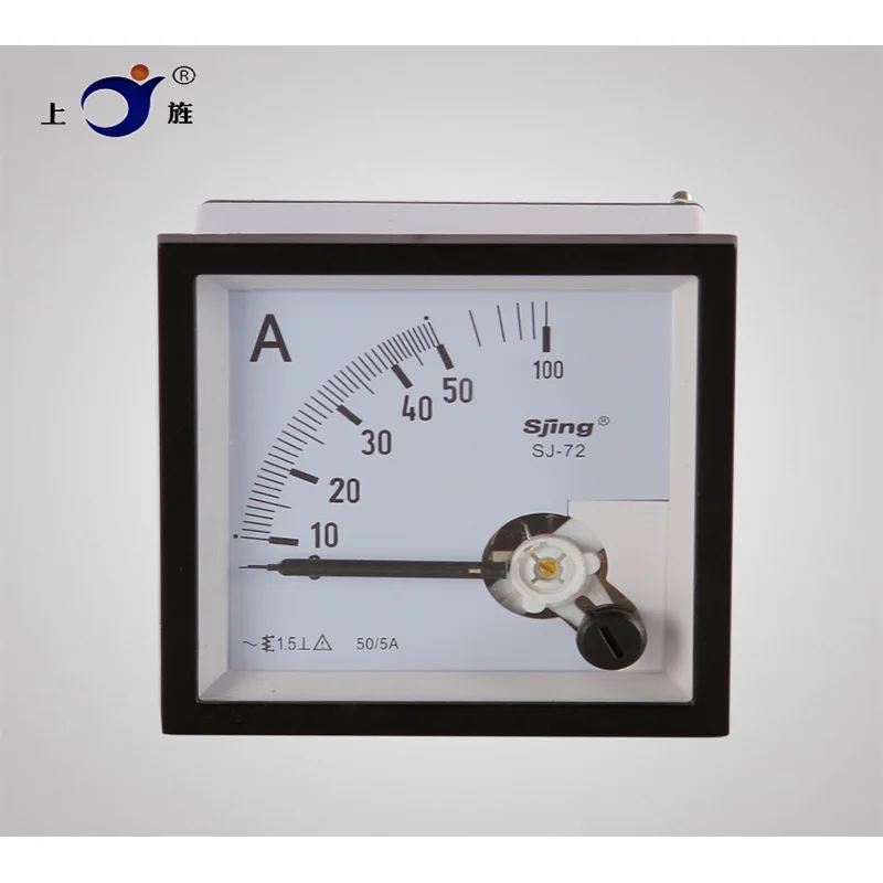 

1PCS SJ-72 AC 500/5A 750/5A 800/5A 1000/5A 2000/5A 100/5A 300/5A Panel Meter Ammeter Amperemeter