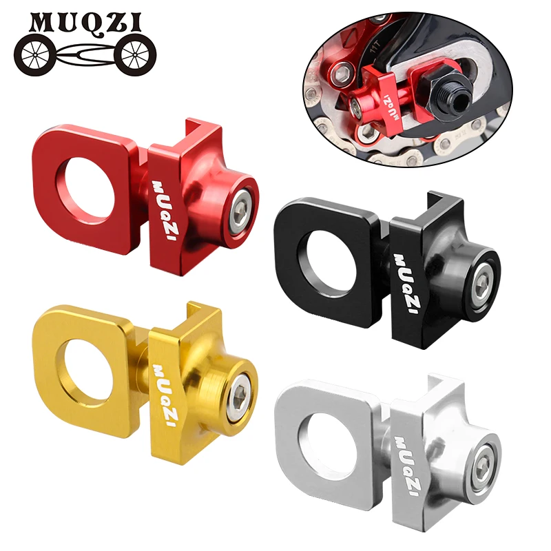 MUQZI Bicycle Chain Adjuster Tensioner For BMX Folding Fixed Gear Single Speed Bike Chain Adjuster Screw Bolt