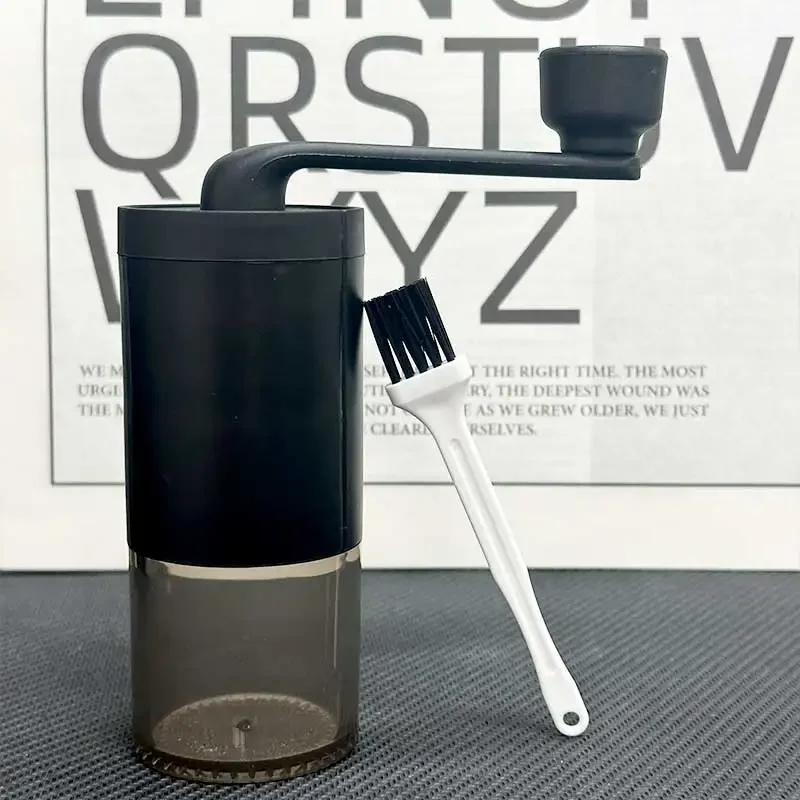 

New Hand Cranked Coffee Grinding Device Portable lightweight Handheld Bean Mill for Home & Travel Manual Coffee Grinder 17