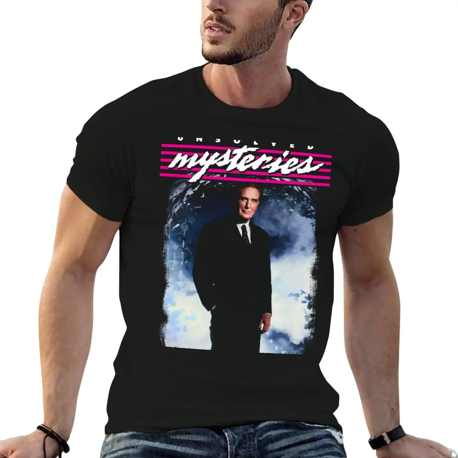

Unsolved Mysteries - Robert Stack T-Shirt man tshirt t shirt personalised g man t shirts for men T-shirt