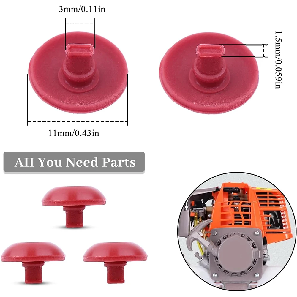 

176-64 Primer Bulb Check Valve Carburetor kit For Walbro 176-64-1 WT WY WYA WYB WYJ WYK WYL Carb Trimmer Blowers 5&10&20 Pcs