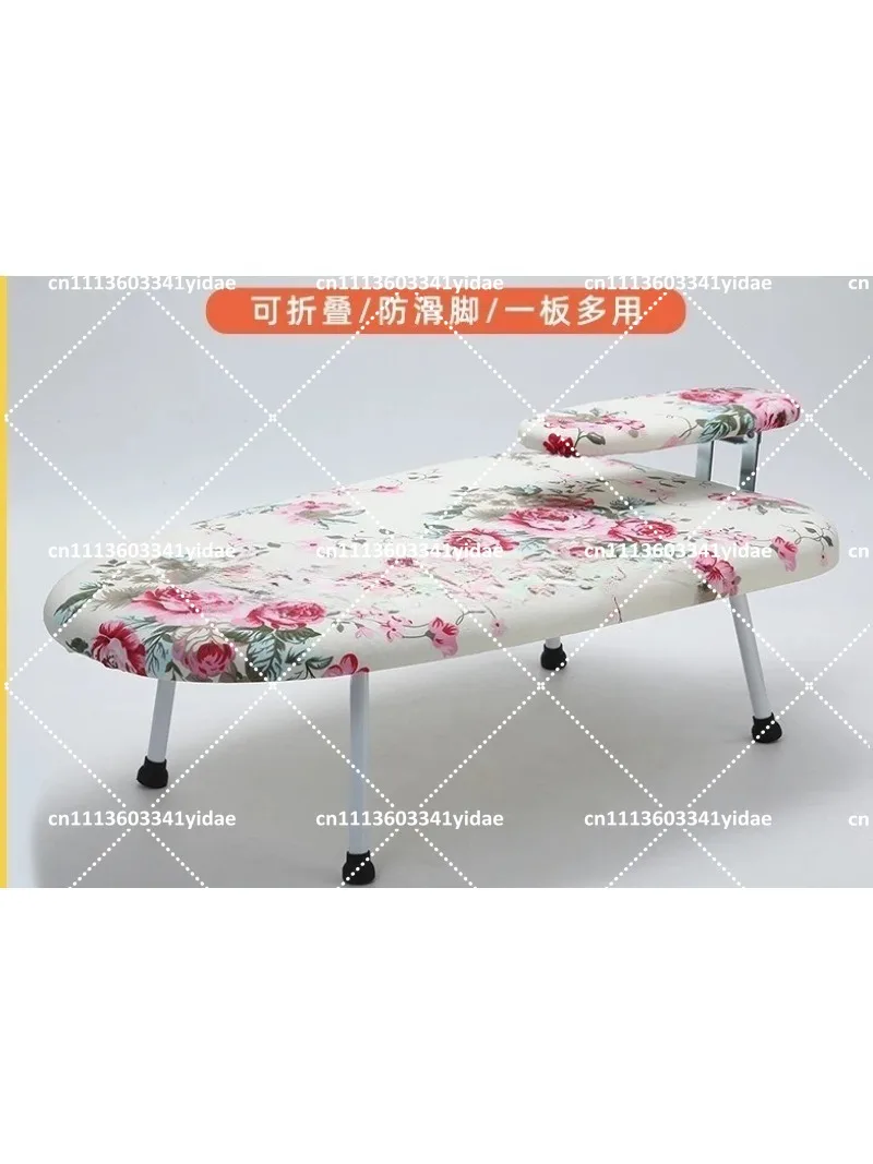 Foldable Desktop Ironing Board, Portable Mini Ironing Table for Dorm Small Space, Compact & Easy Storage