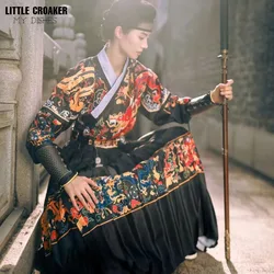 Ming Dynasty Men Hanfu Traditional Chinese Dress Ming Guardian Flying Fish Clothing Ancient Chinese Costume for Halloween