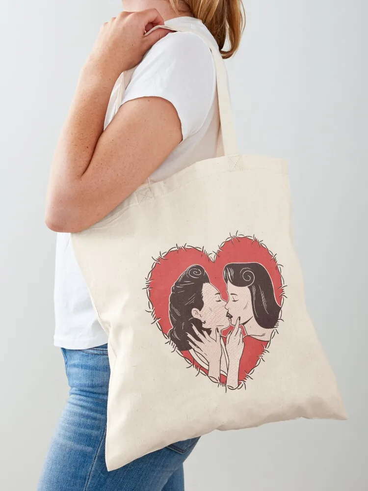 

The Lovers Tote Bag Women's bag Lady bags Big bag women Shopper