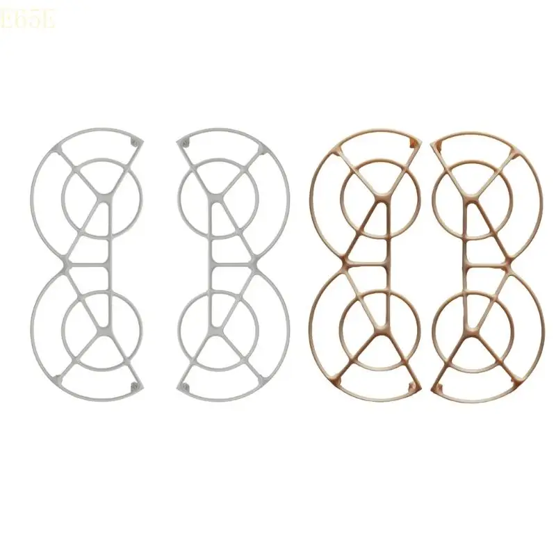 

E65E 2Pcs/set Full Coverage Propeller Guard Quick Release Propeller Protections Rings Lightweight Protectors
