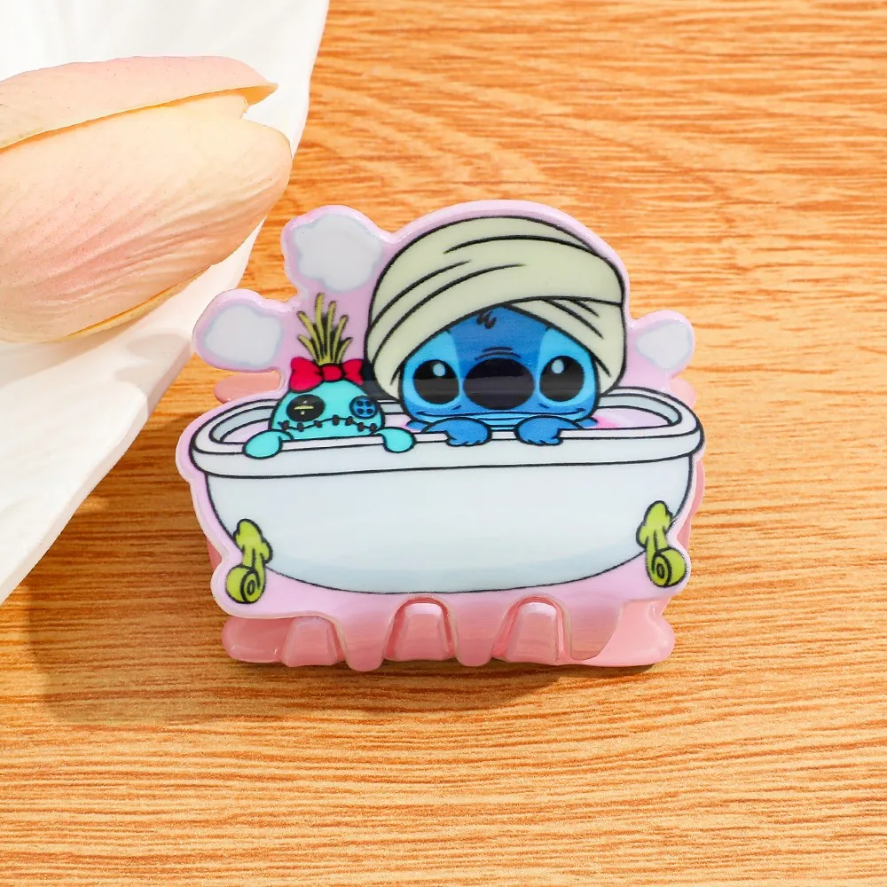 ديزني ملصق حوض الاستحمام مشبك شعر مشبك لطيف الحلو نمط غير السقوط إكسسوارات الشعر مقاطع الشعر الثابتة المبتكرة للنمط الحلو #2