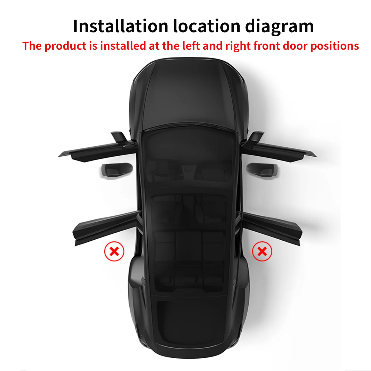For Tesla 6-Seater Model YL/Model Y Juniper  Front Door Trash Bin Car Interior Accessory for Improved Space Utilization view 4