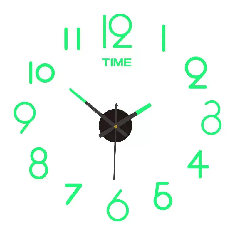 [MA]2026 Modern Design Large Wall Clock 3D DIY Quartz Acrylic Mirror Stickers Living Room Home Decor[MA] view 5
