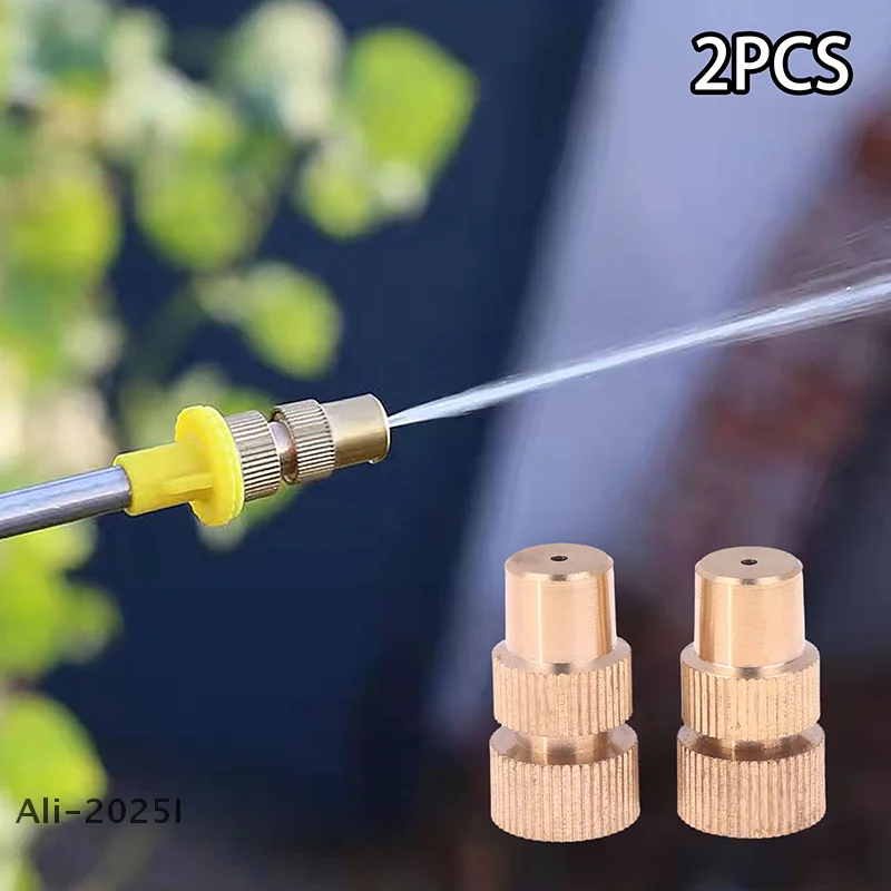 

Mini Agricultural Copper Atomizing Nozzle Spraying End For Pressure Electric Sprayer Farming Garden Pesticide Spray Accessories