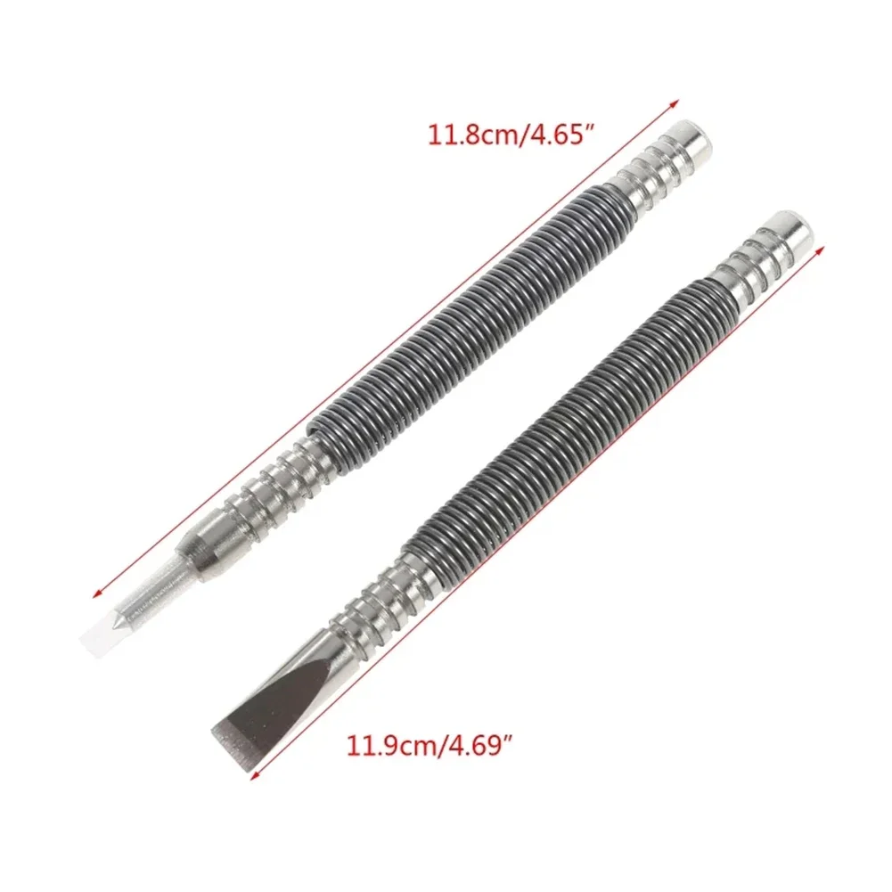 Brand New Workshop Hammer Punch Spring Tool Nail 1/8inch & 5/16inch 2 Pcs Hammerless Hand Tools High Speed Steel