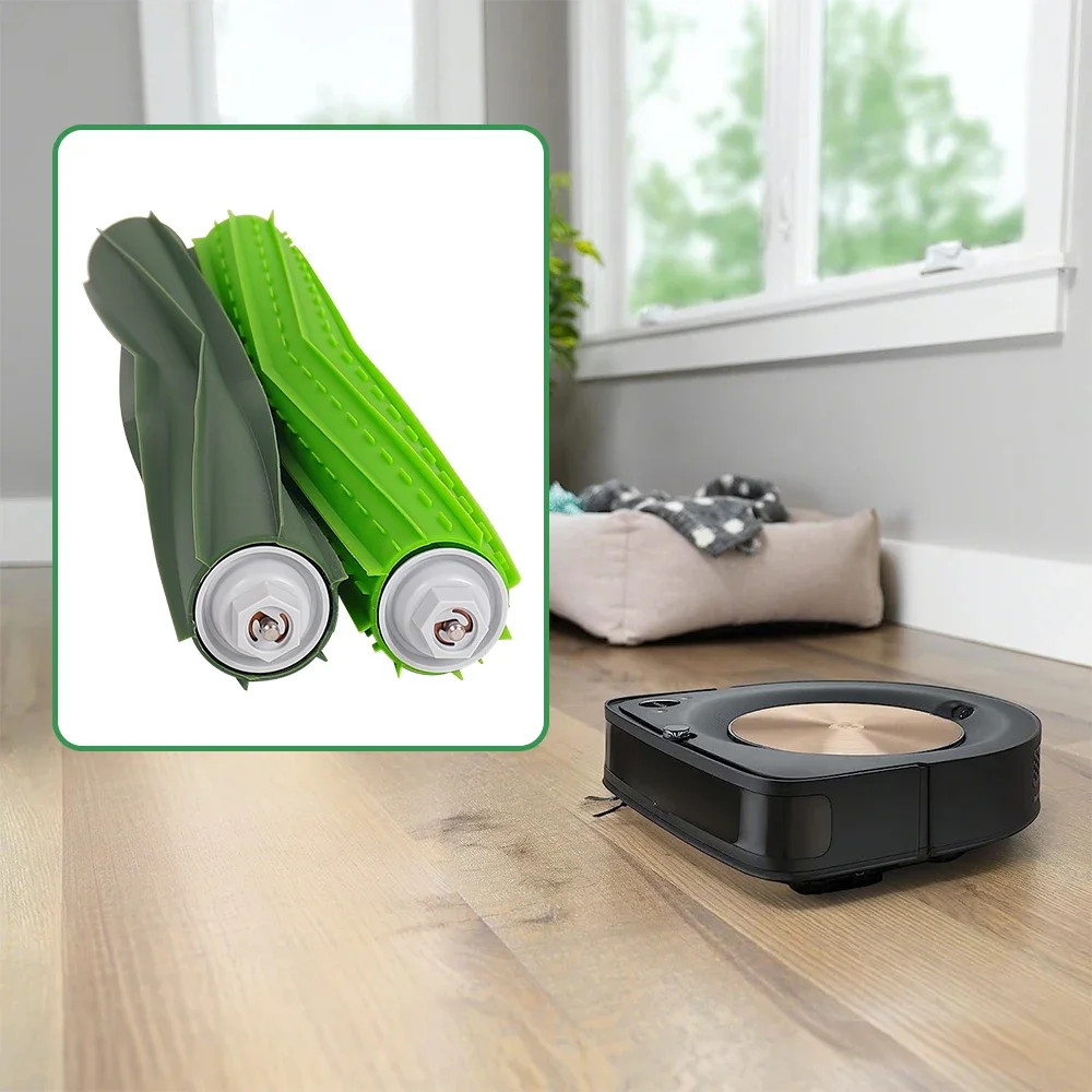 For iRobot Roomba S9 S9+ S9 Plus 9150 9550 Robot Vacuum Cleaner Main Brush Roller Brush Part Brush Roll Replacement Accessories
