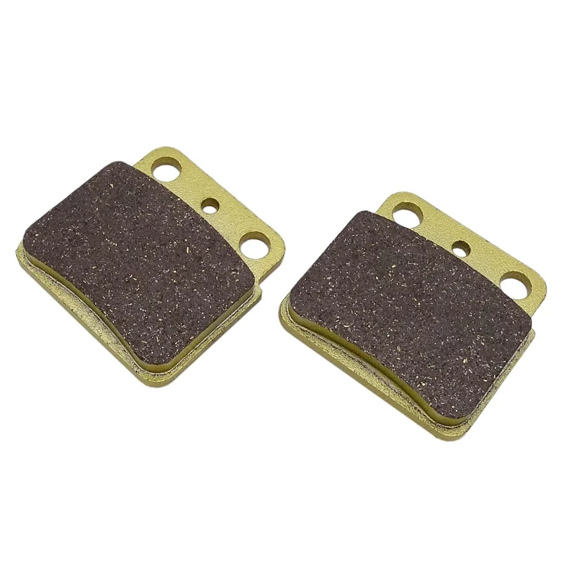 Juego de pastillas de freno delanteras y traseras para motocicleta, discos de freno metálicos para SUZUKI ATV, LTZ 400, QuadSport (2003-2011),