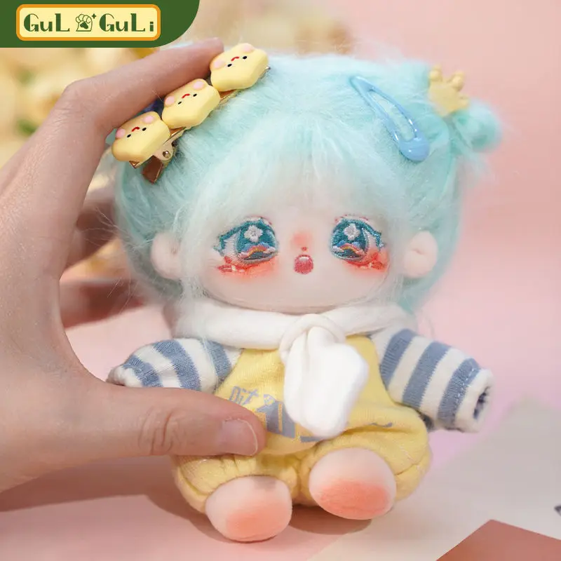 10cm Cotton Doll Starfish Body Doll Doll Baby Clothes Set Climbing Clothes Girl Heart Sweet Cute Mini Plush Doll Naked Baby