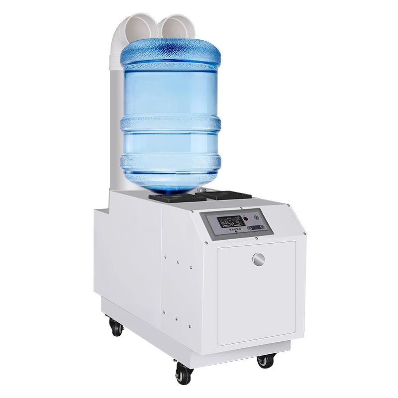 Automatic Humidity Control Universal Wheel Movable 14Kg/h Industrial Humidifier Ultrasonic