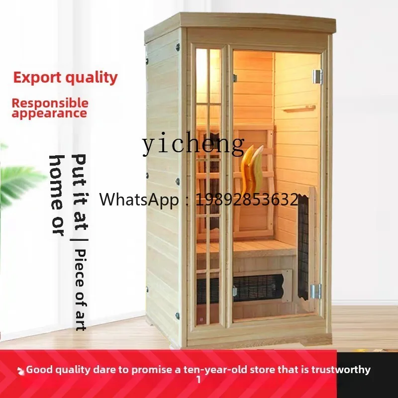 Zf far infrared light wave bath room household sauna room sweat room steam box