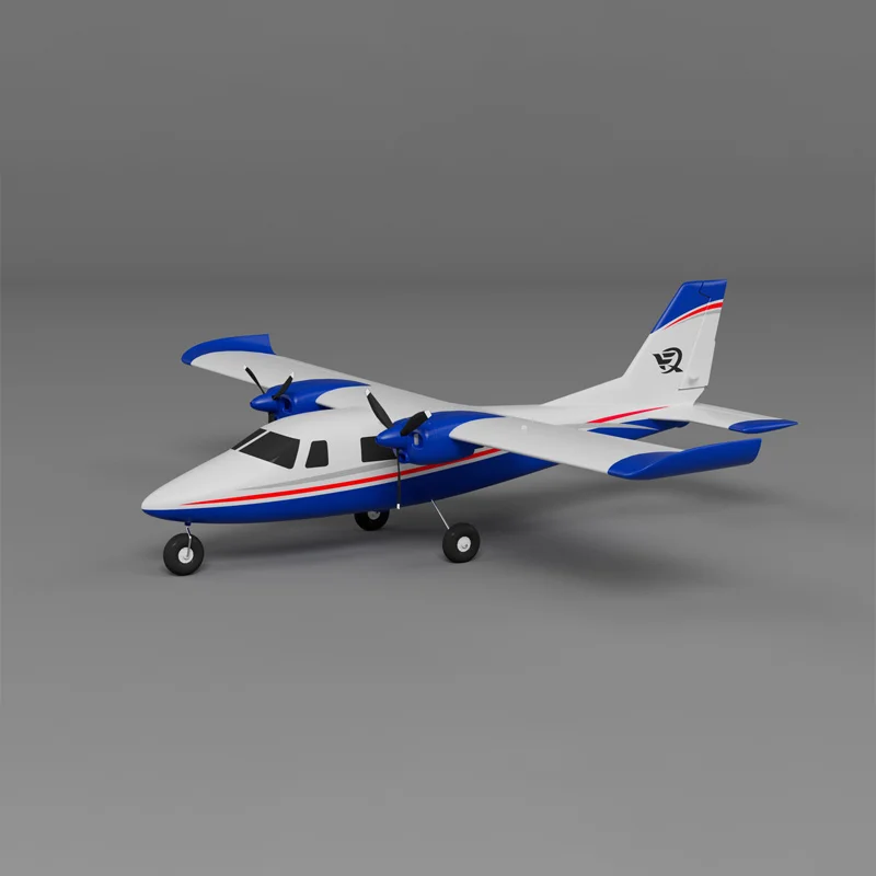 Xfly fliegendes Modell 850 mm-P68 Doppelmotor-Propellertrainingsmaschine, Starrflügel-Fernbedienungsmodell, fliegendes Spielzeug