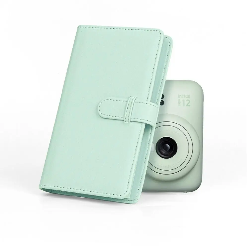 Stamp Ticket Collection Book Storage 3 inch Film Camera Photo Album 108 Pockets For Fujifilm Instax mini 12