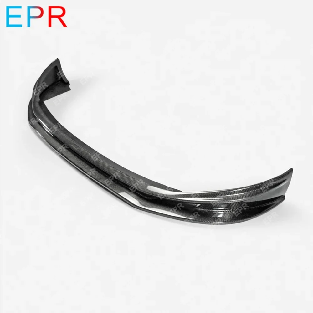 For Nissan 370Z Z34 Carbon Fiber Front Bumper Late Model VRS Style Front Lip(facelift) Tuning Part Carbon Lip (2012 onwards) - view 2
