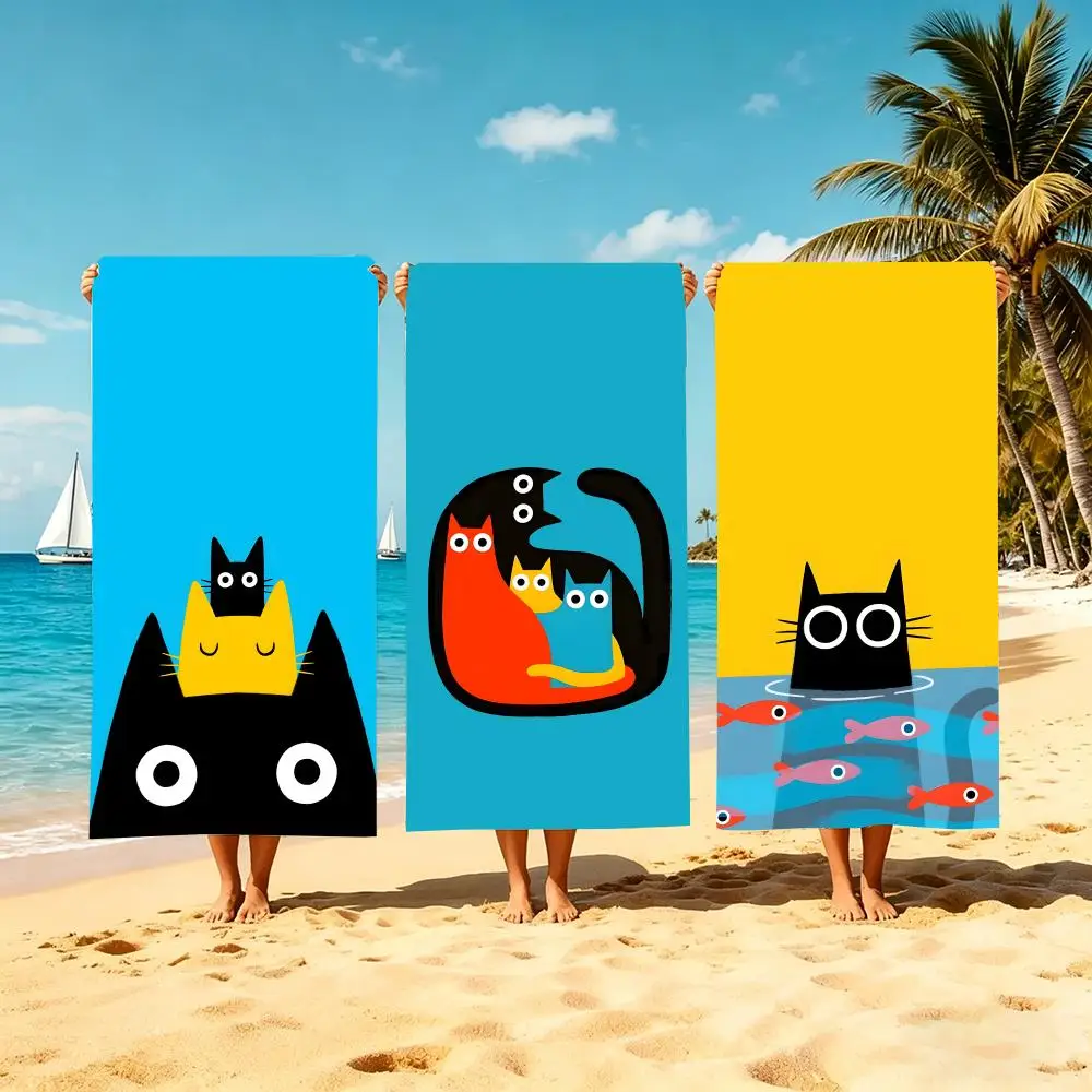 Towel Microfiber beach towel, quick-dry, sand-free, ultra-fine fiber, super soft. M-Merle GollS