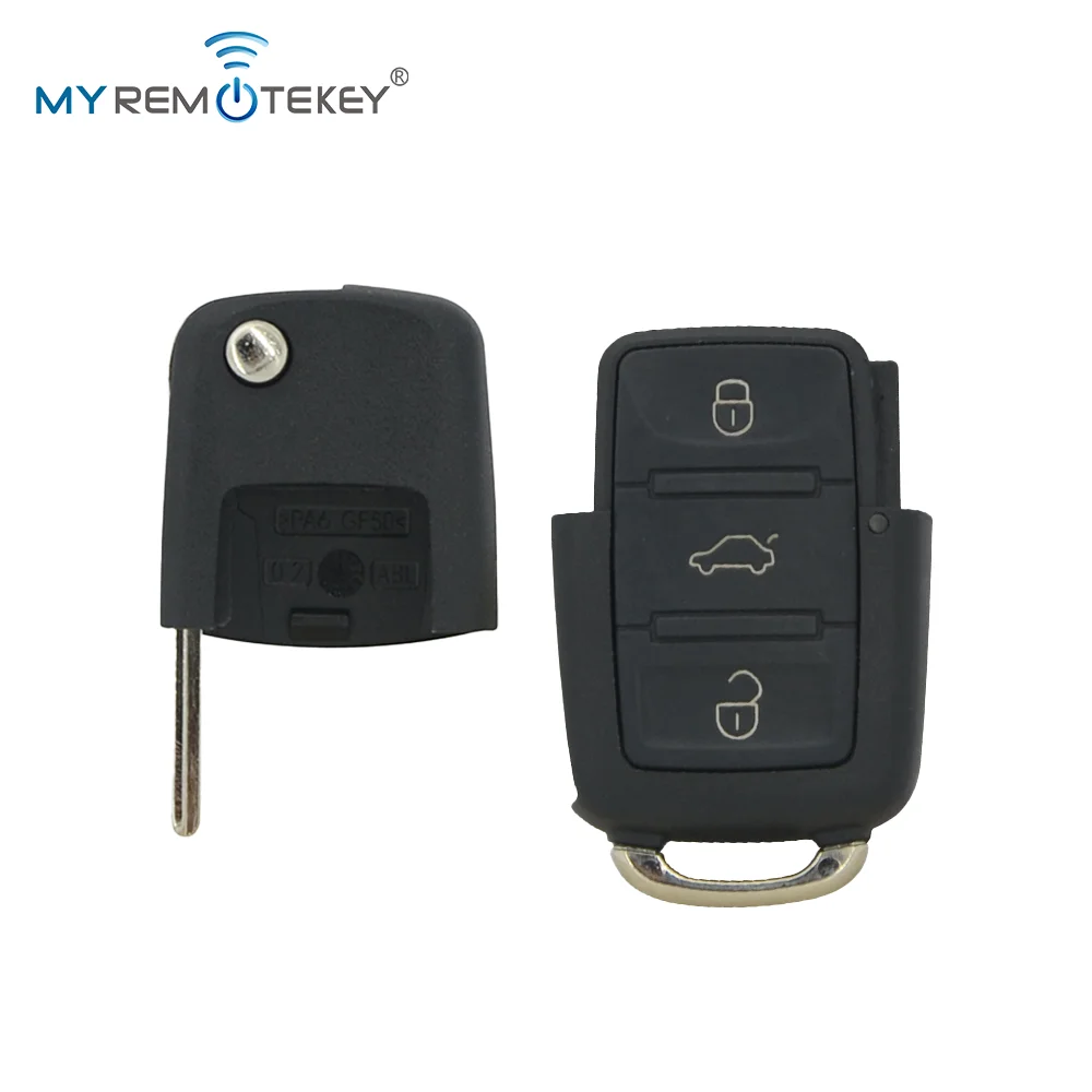 Remtekey 1JO 959 753 DJ مفتاح بعيد 3 أزرار 315Mhz ID48 HU66 لشركة فولكس فاجن سكودا باسات جولف جيتا 2001 1J0959753DJ