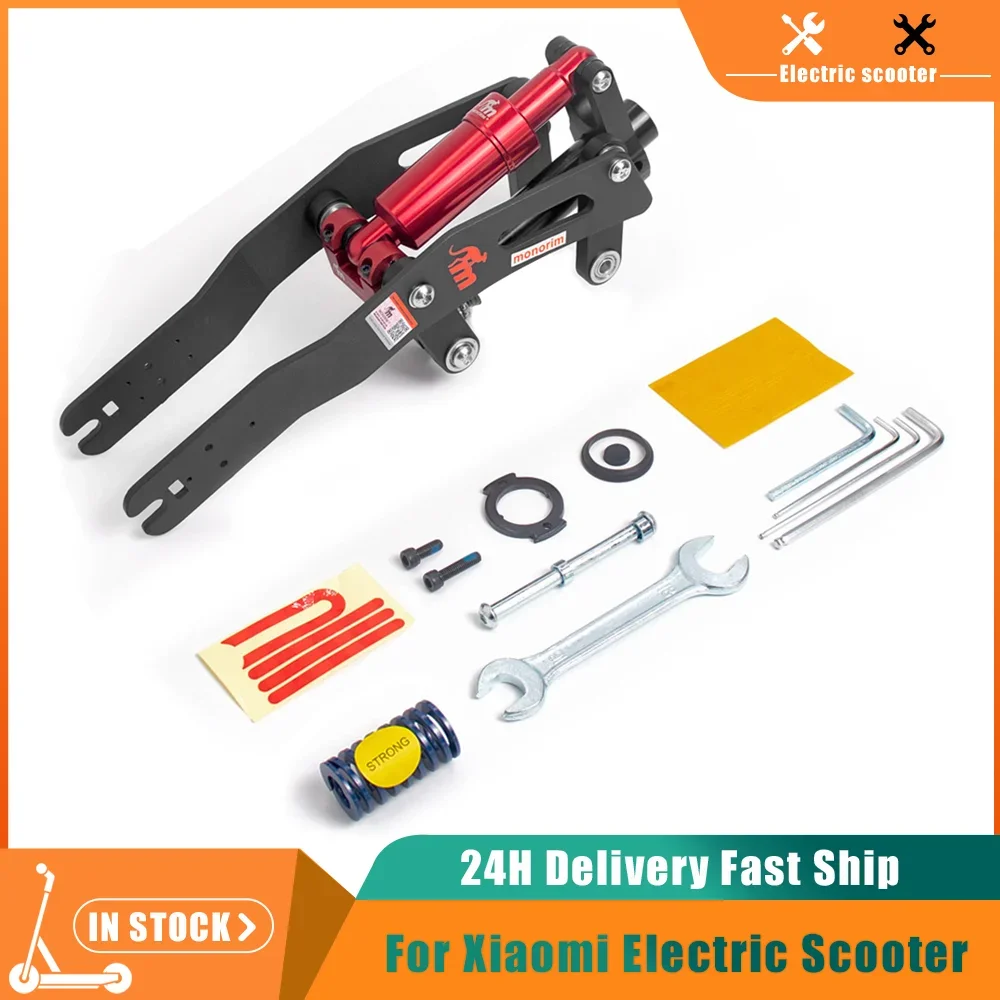 Monorim M0 V4 Front Suspension Kit For Xiaomi Electric Scooter M365 1S Essential Pro Pro2 Mi3 specially For 8.5/10 inch Parts