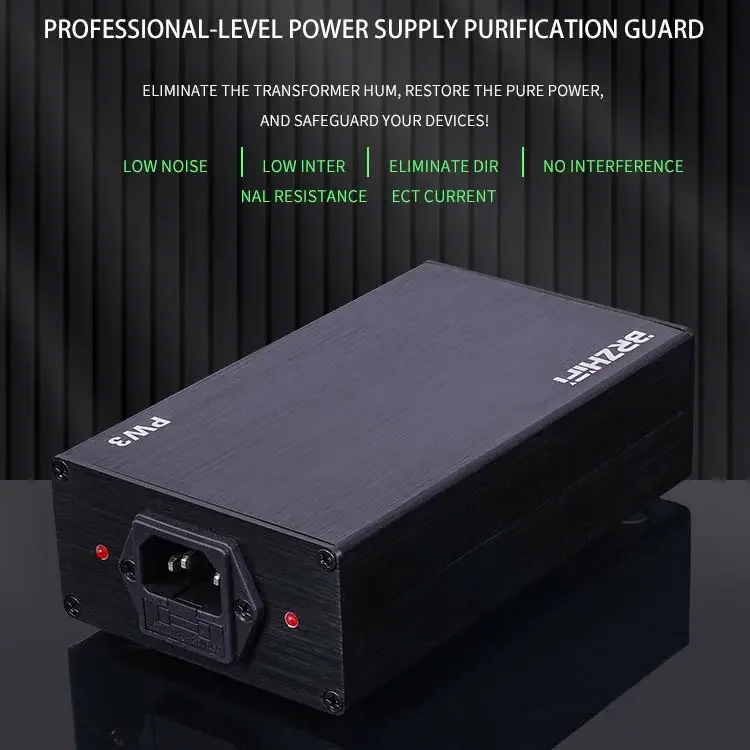 PW3 DC Filter Purifier Eliminate Transformer Noise 2000W Audio System Professional-level Power Supply Filter
