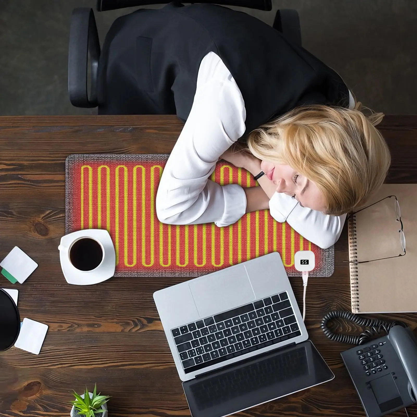 

Большой коврик для мыши для стола, электрический коврик для клавиатуры с быстрым нагревом, настольный коврик для офиса, дома, компьютера, зимы, холодной погоды, учебы