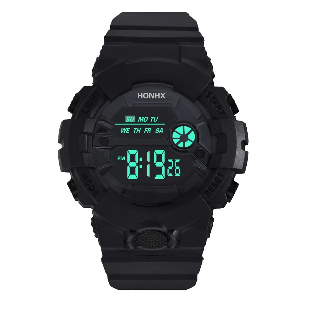 Men's LED Digital Watches Luminous Fashion Sport Waterproof Watches For Man Date Army Military Clock Relogio Masculino