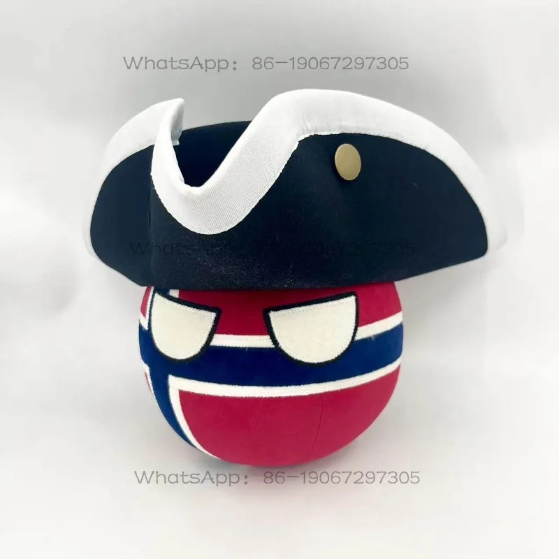 

Норвежский мяч с викингским шлемом и молотом, польский мяч, мультяшная периферийная игрушка-мяч, кукла-игрушка