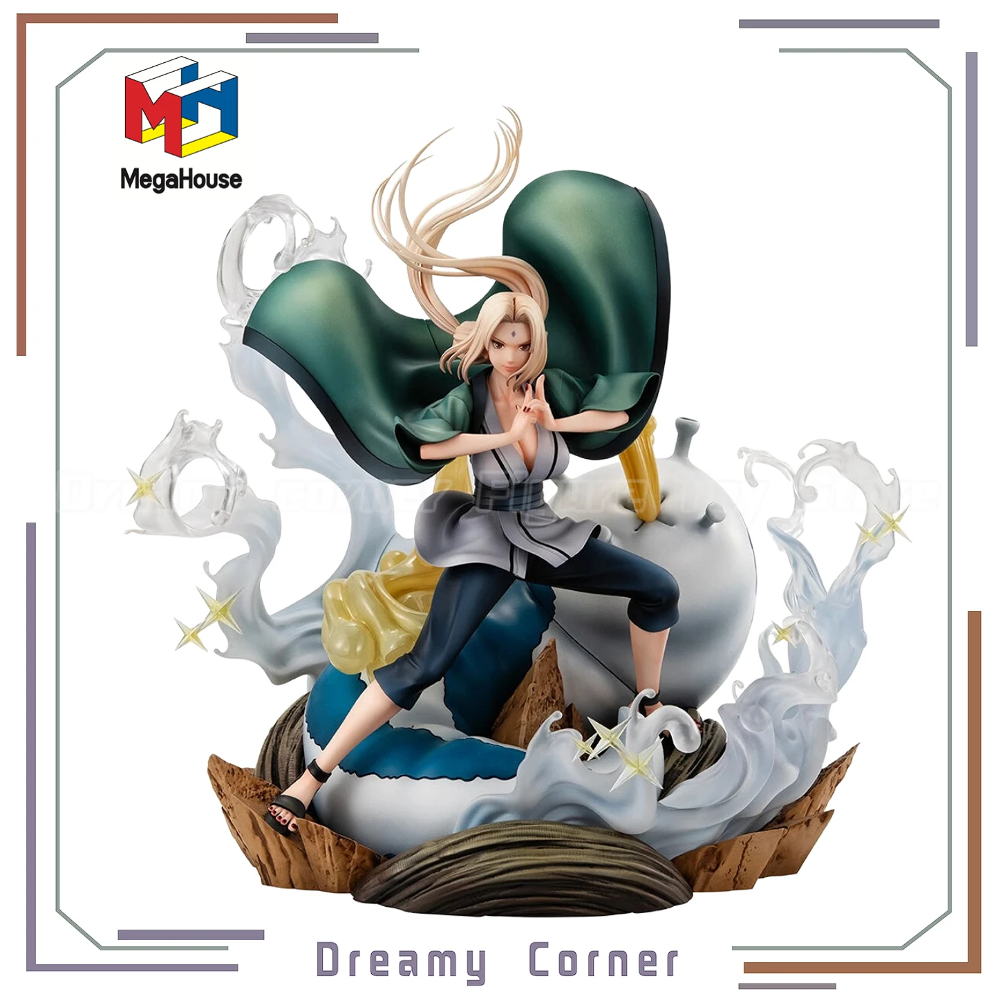

В наличии: Аниме-фигурка MegaHouse GALS Series DX NARUTO Shippuden Tsunade Ver.3