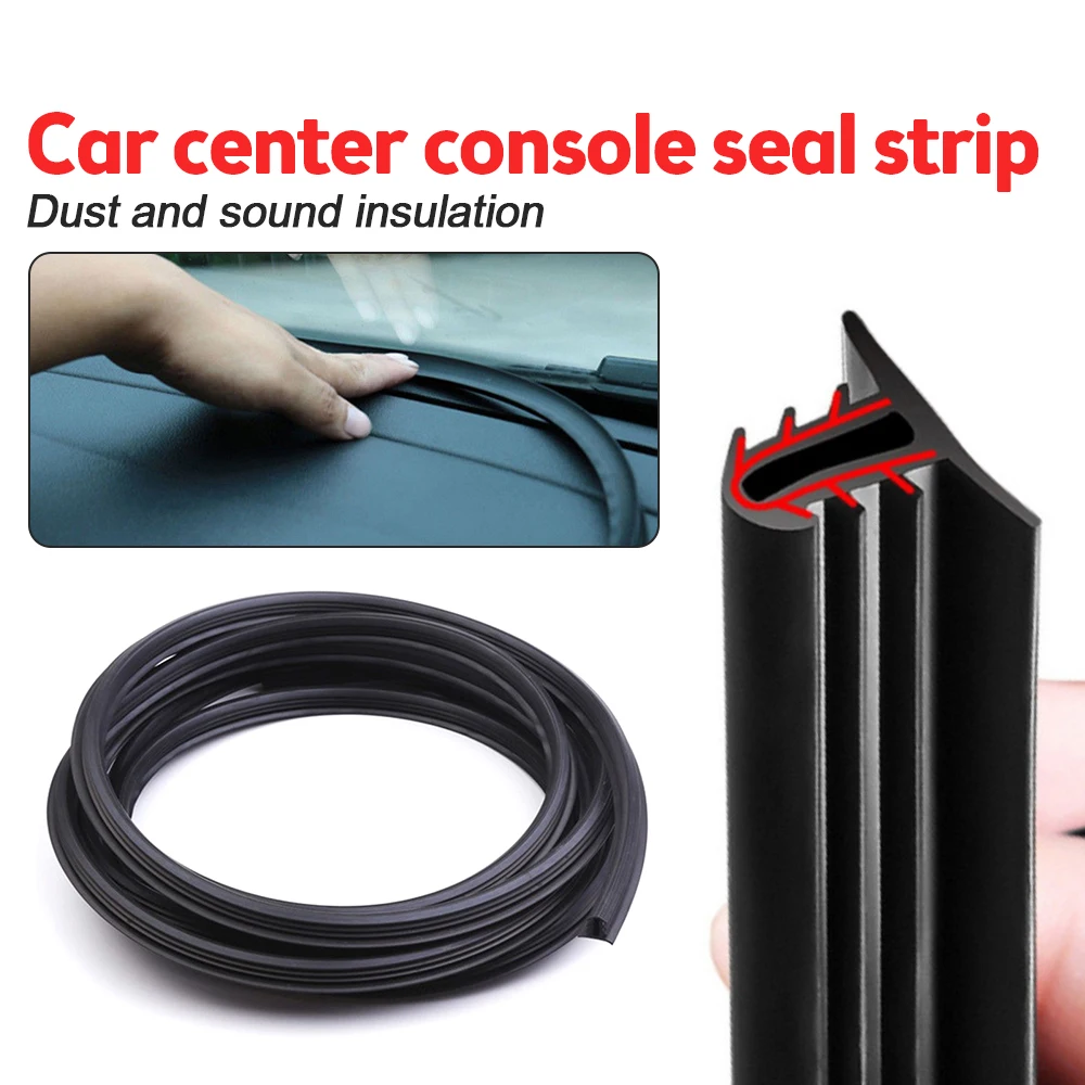 Car Sticker Dashboard Sealing Strips Rubber Seals Sound Insulation Sealing Universal Automobiles Interior Accessories Wholesale