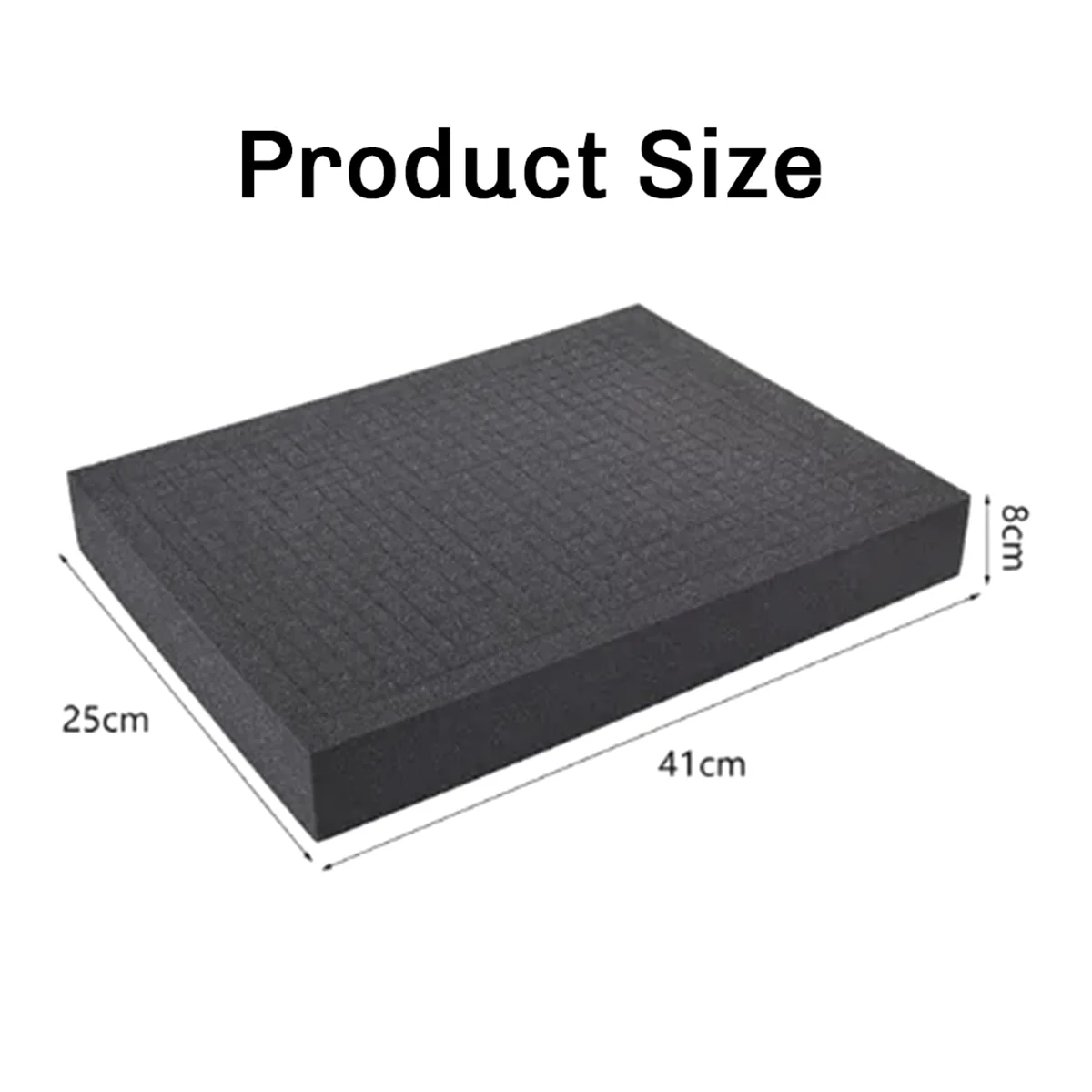 Pick Apart Foam for Toolbox Pre-Cutting Foam Insert High Density Shadow Foams 410x250x80mm