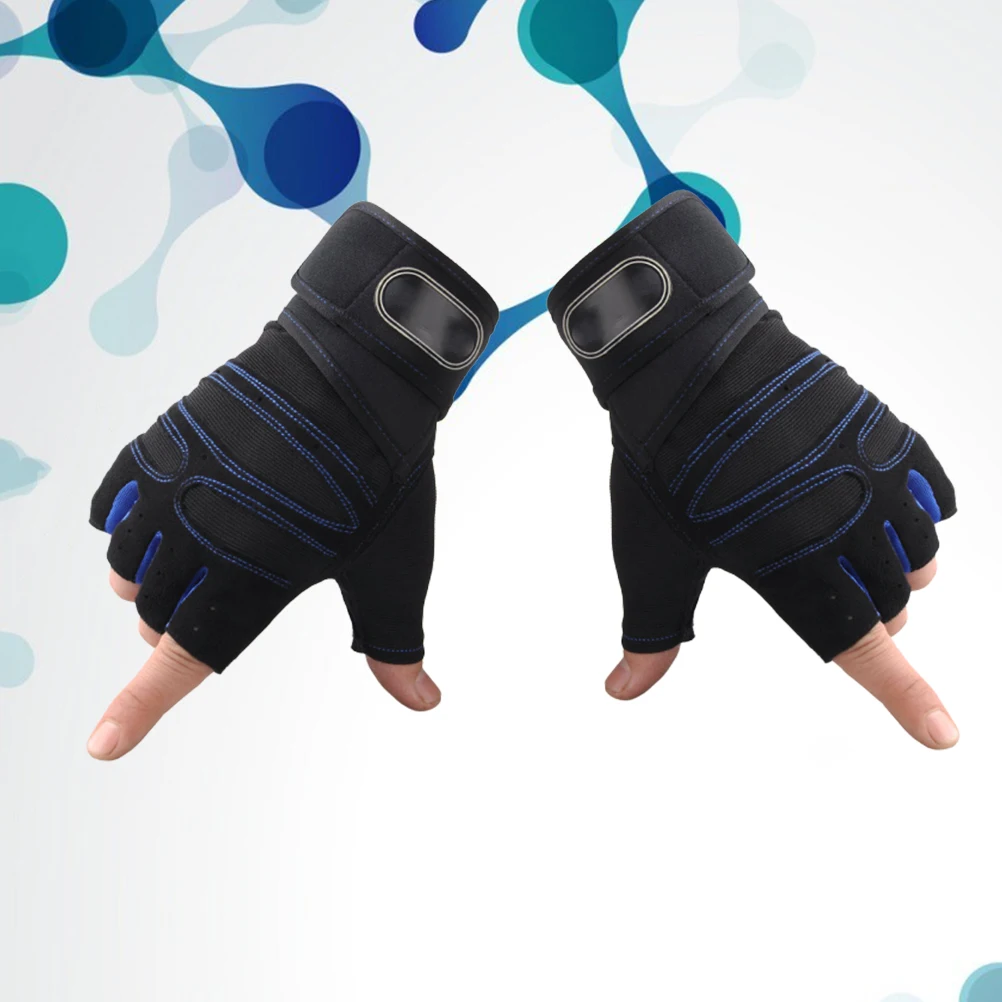

Sports Half Finger Gloves Handball Workout for Men Biker Glider Climbing Running Boxing Training