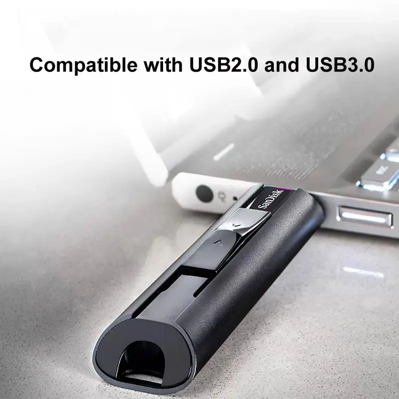 SanDisk Extreme PRO USB 3.2 Gen 1 Solid State Flash Drive 128GB 256GB Pen Drive Pendrive Memory Usb Stick Write Speed up to 380M