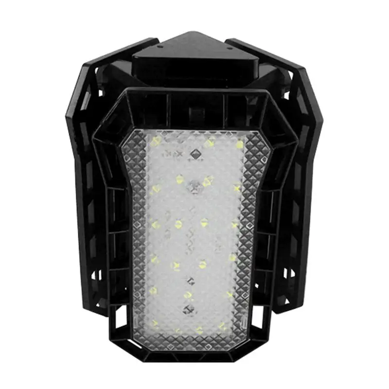 LED Garage Light Bulb 45W with Modular Adjustable Panel System for Scalable Light Direction Options in Expanding Spaces