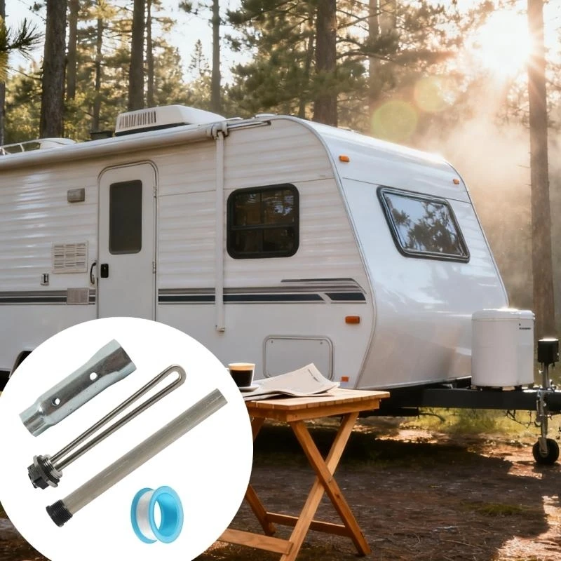 

Сменный нагревательный элемент водонагревателя кемперов 520900 520789 для некоторых моделей Включает анодный стержень и втулку