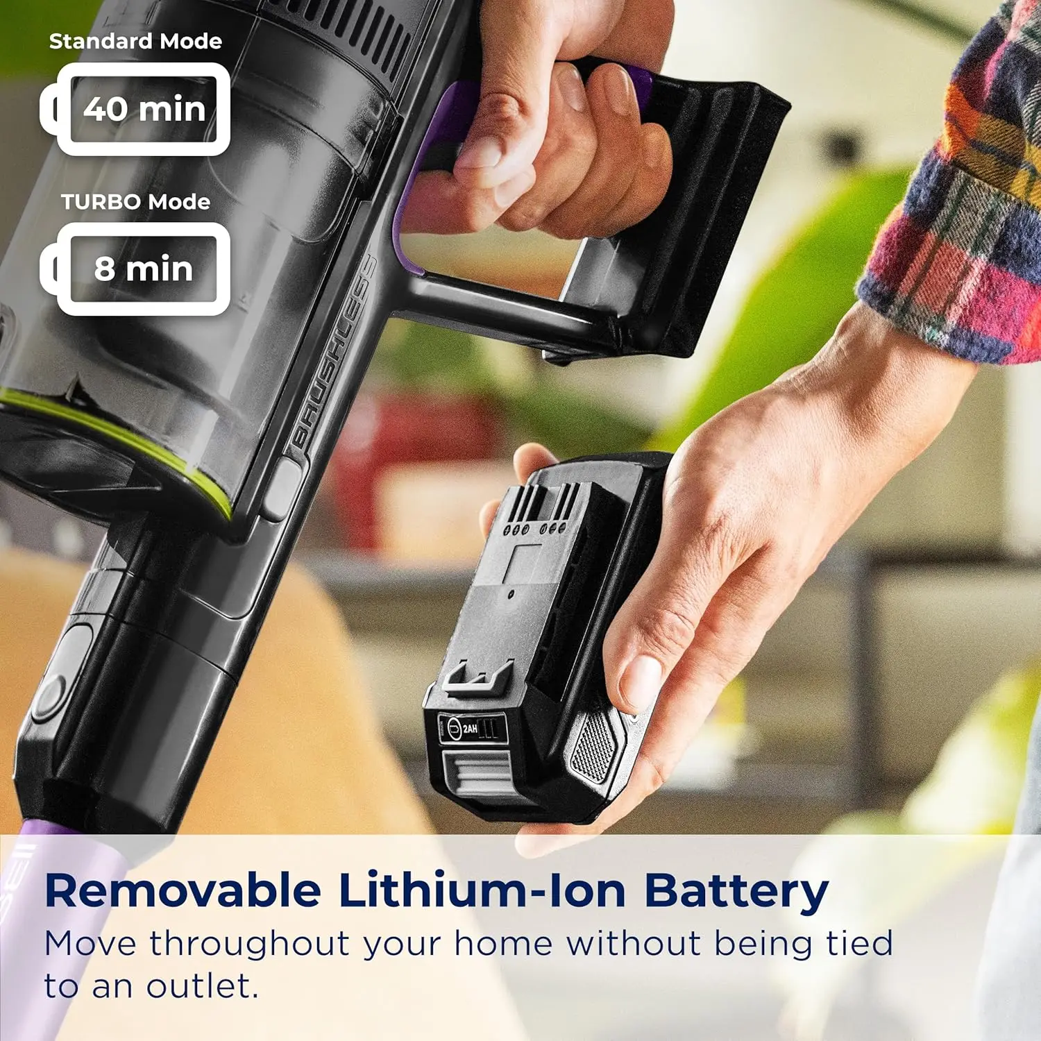 Aspiradora inalámbrica Cleanview XR Pet de 300 W con batería extraíble, 3797 V