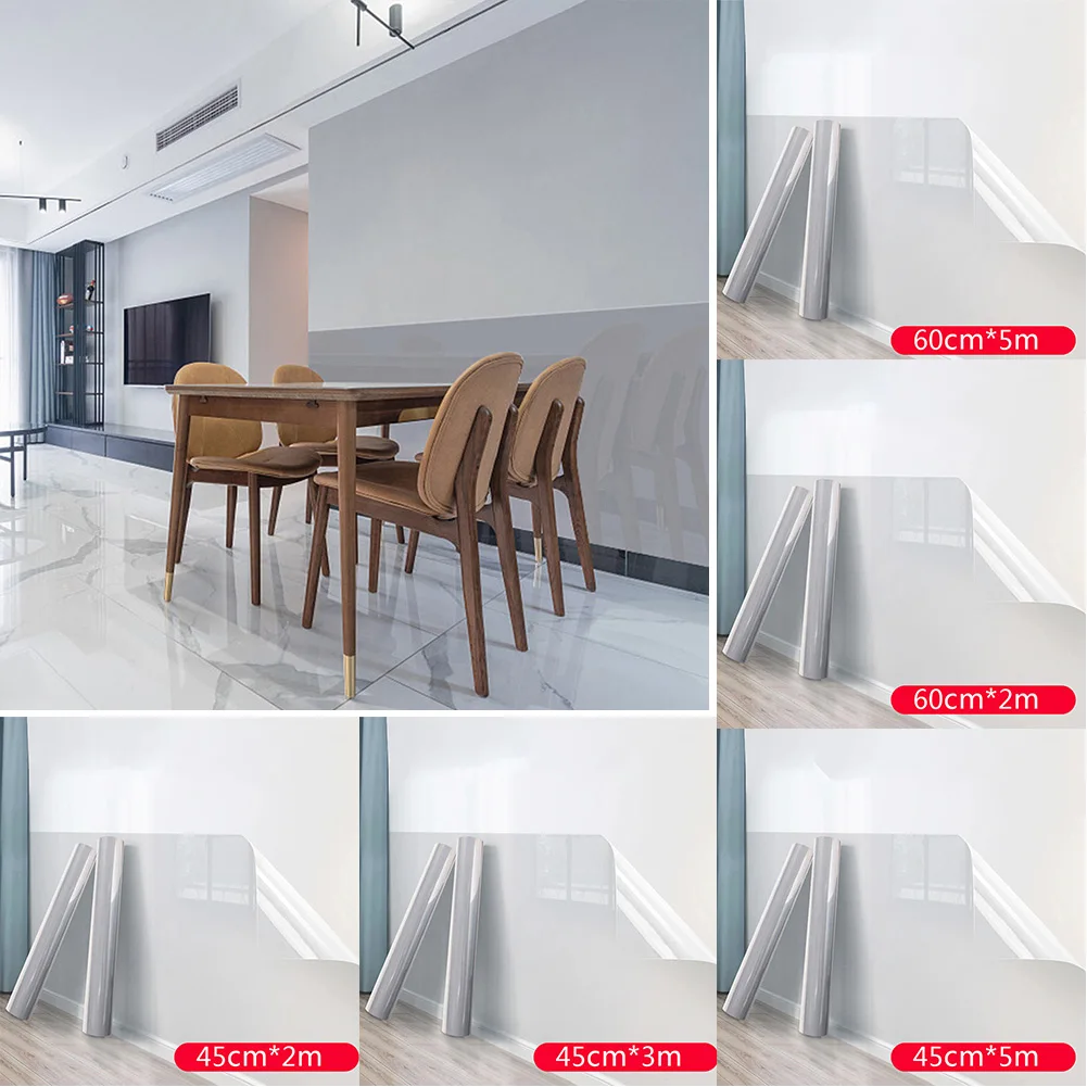 

Wall Sticker Wall Protective Film Anti-Scratch Anti-dirty Wall Sticker Electrostatic Wall Not Hurt Protective Film Waterproof