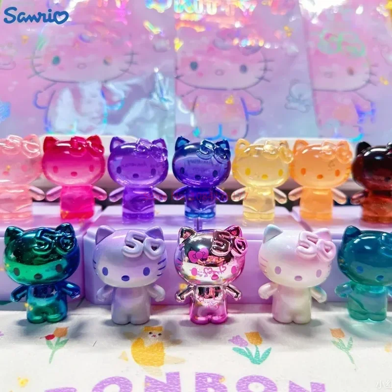 

Sanrio Hello Kitty 50th Anniversary Mini Candy Blind Bags Toys Cute Mini Hello Kitty Kawaii Figures Model Toys Birthday Gifts