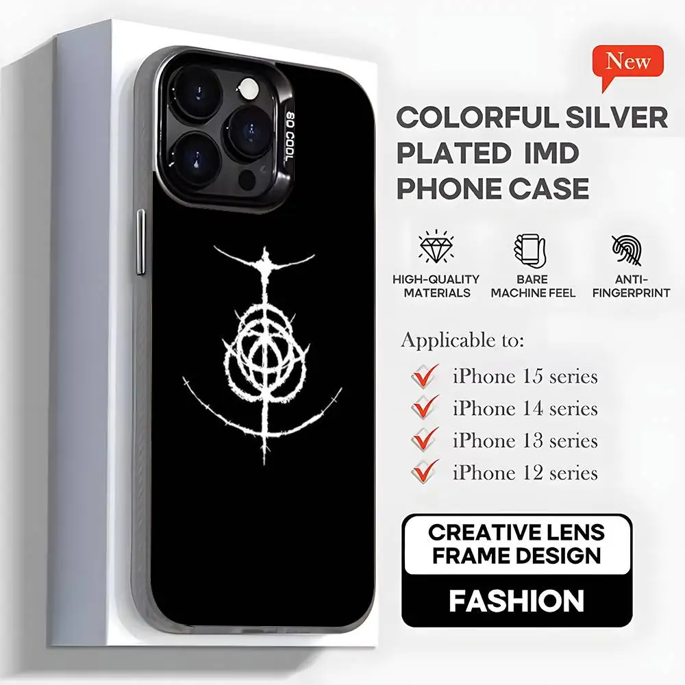 Casing HP untuk iPhone17,16,15,14,13,12,11,Mini,Pro,MAX,plus, Hitam Matte Anti Benturan