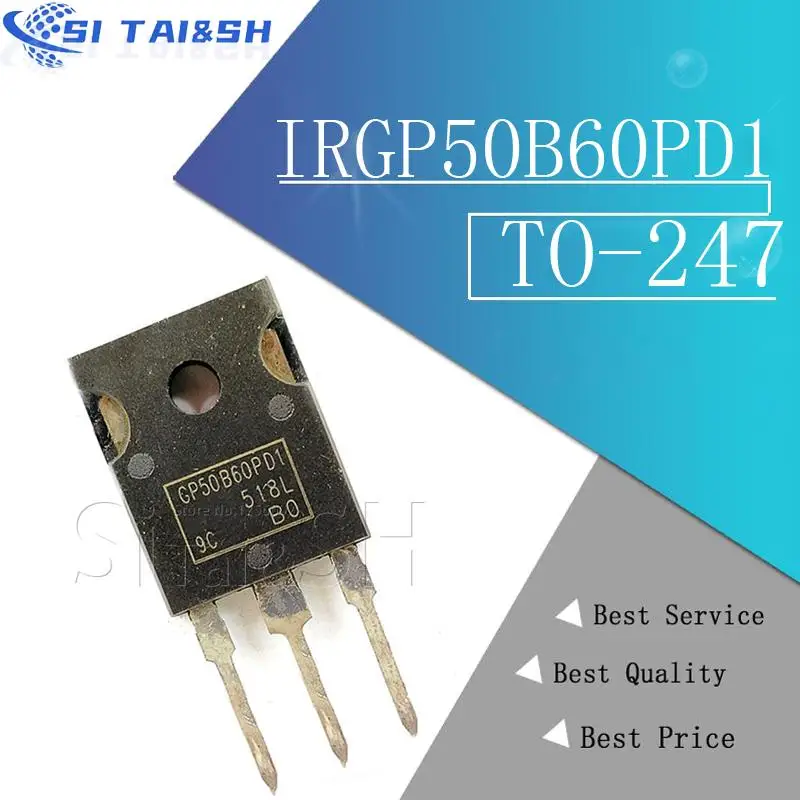 

Si Tai&SH 5PCS IRGP50B60PD1 TO-3P IRGP50B60 GP50B60PD1 Data system
